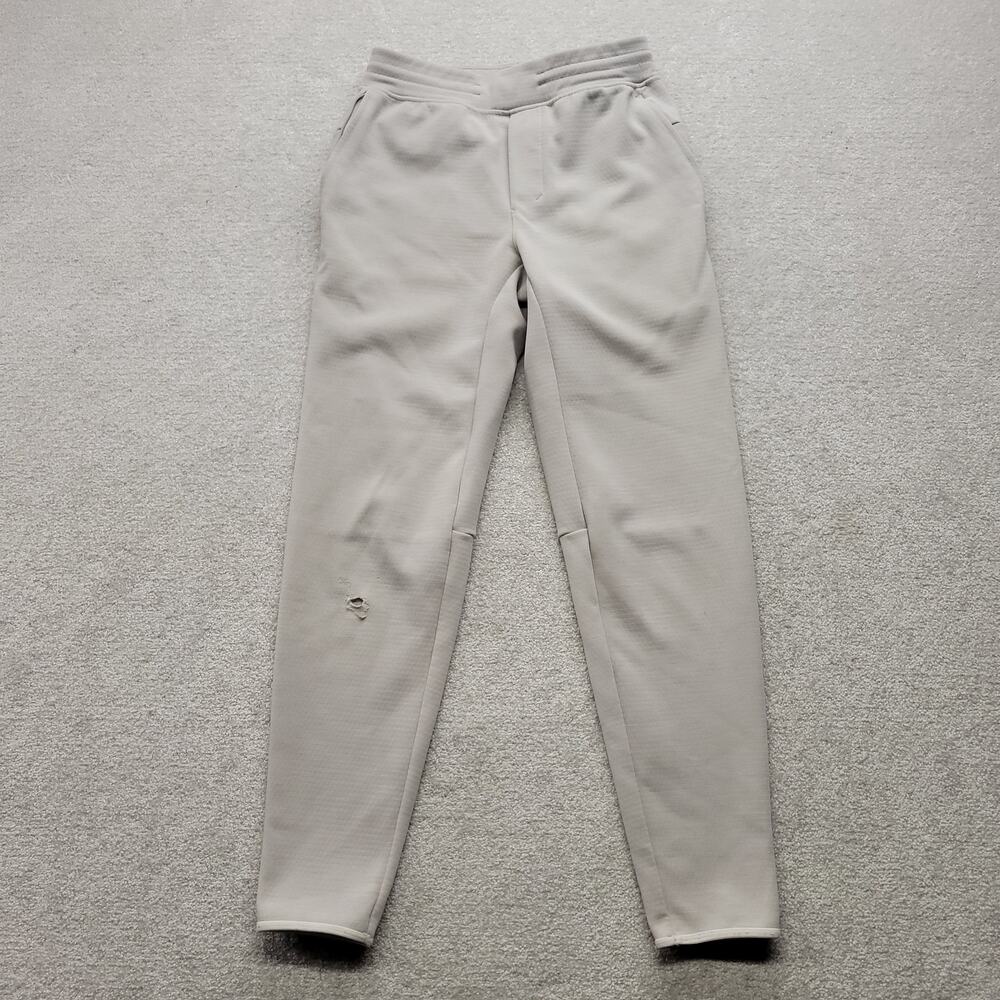 Lululemon Women’s XS Light Gray Pull-On Athletic Pants Slim Fit Stretch